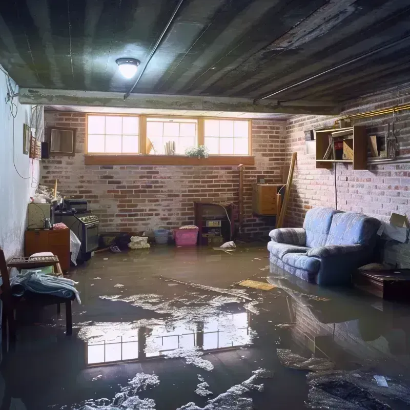 Flooded Basement Cleanup in Oglala, SD